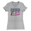 I'm So Excited, I'm So Excited, I'm So Scared Women's T-Shirt Heather Grey | Funny Shirt from Famous In Real Life