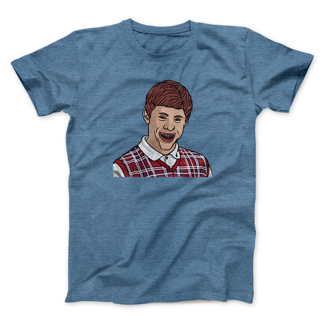 Bad Luck Brian Meme Funny Men/Unisex T-Shirt | Funny Shirt from Famous In Real Life