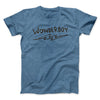 Wonderboy Men/Unisex T-Shirt Heather Indigo | Funny Shirt from Famous In Real Life