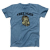Free Hugs Facehugger Men/Unisex T-Shirt Heather Indigo | Funny Shirt from Famous In Real Life