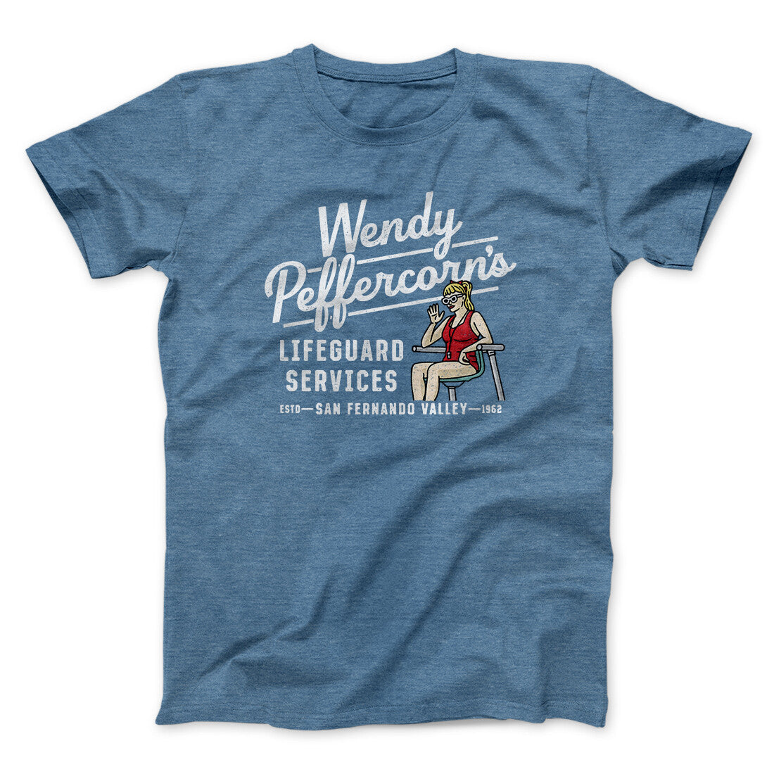 Wendy Peffercorn’s Lifeguard Services Men/Unisex T-Shirt | Funny Shirt from Famous In Real Life
