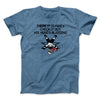 There It Is Mikey His Head Is Bleeding Men/Unisex T-Shirt Heather Indigo | Funny Shirt from Famous In Real Life