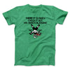 There It Is Mikey His Head Is Bleeding Men/Unisex T-Shirt Heather Irish Green | Funny Shirt from Famous In Real Life