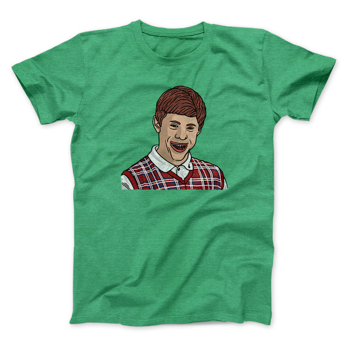 Bad Luck Brian Meme Funny Men/Unisex T-Shirt | Funny Shirt from Famous In Real Life