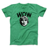 Wow Funny Movie Men/Unisex T-Shirt Heather Irish Green | Funny Shirt from Famous In Real Life