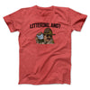 Littering, And? Men/Unisex T-Shirt Heather Red | Funny Shirt from Famous In Real Life