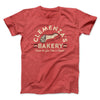 Clemenza’s Bakery Men/Unisex T-Shirt Heather Red | Funny Shirt from Famous In Real Life