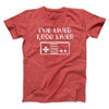 I’ve Lived 1000 Lives Men/Unisex T-Shirt Heather Red | Funny Shirt from Famous In Real Life