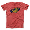 Ice Cube's A Pimp. Men/Unisex T-Shirt Heather Red | Funny Shirt from Famous In Real Life