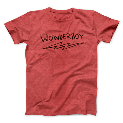 Wonderboy Men/Unisex T-Shirt Heather Red | Funny Shirt from Famous In Real Life