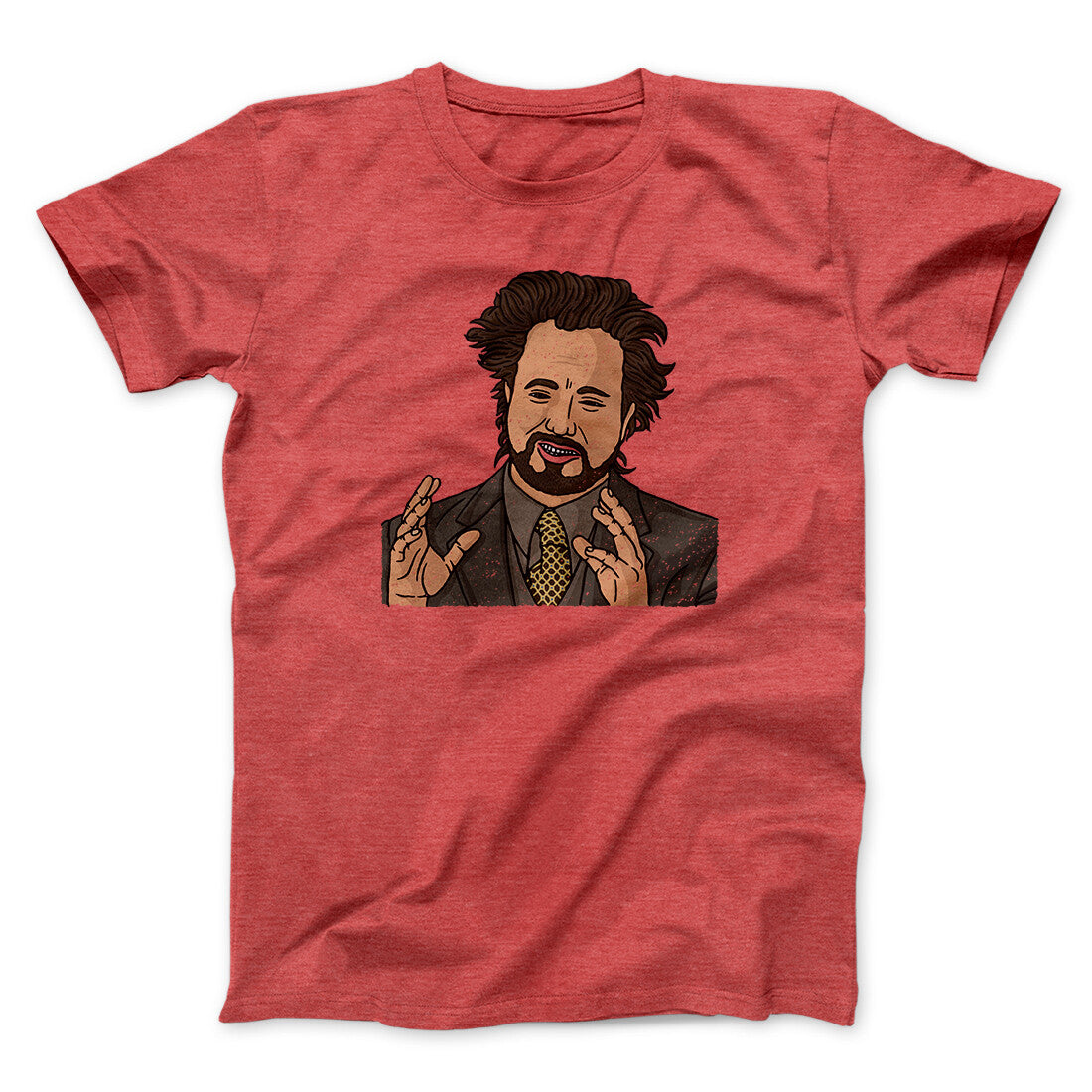 Alien Guy Meme Funny Men/Unisex T-Shirt | Funny Shirt from Famous In Real Life