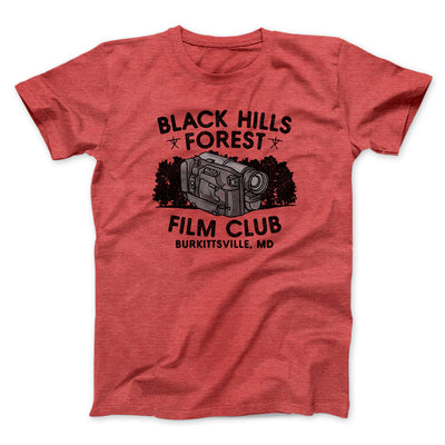 Black Hills Forest Film Club Funny Movie Men/Unisex T-Shirt Heather Red | Funny Shirt from Famous In Real Life
