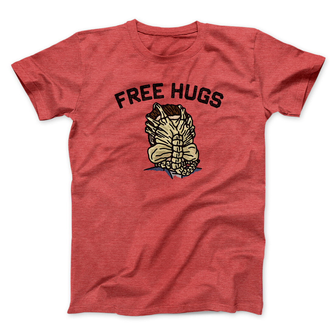 Free Hugs Facehugger Men/Unisex T-Shirt | Funny Shirt from Famous In Real Life