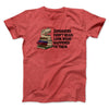 Dinosaurs Didn’t Read, Look What Happened To Them Men/Unisex T-Shirt Heather Red | Funny Shirt from Famous In Real Life