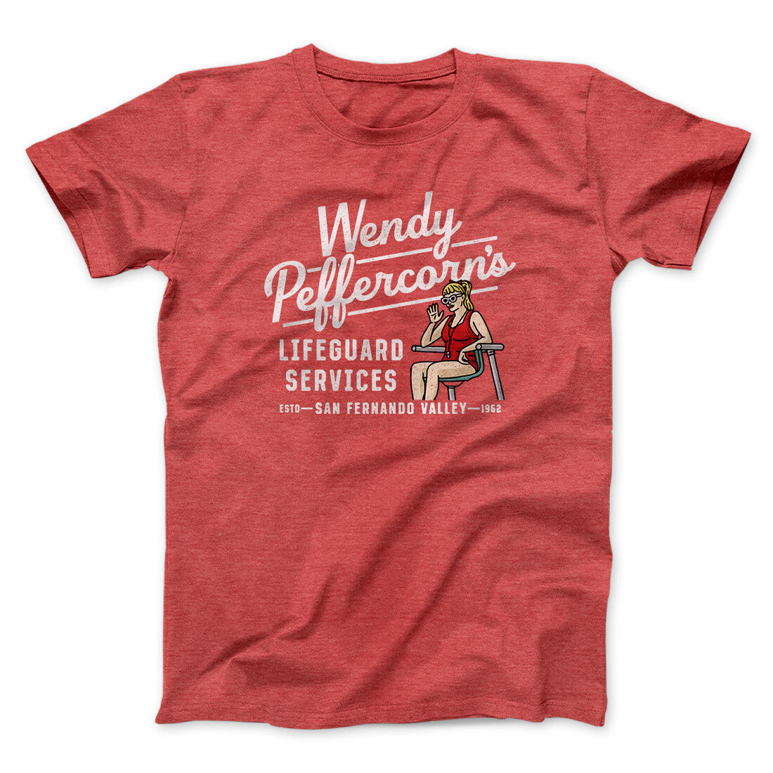 Wendy Peffercorn’s Lifeguard Services Men/Unisex T-Shirt | Funny Shirt from Famous In Real Life