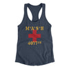 Mash 4077Th Women's Racerback Tank Indigo | Funny Shirt from Famous In Real Life