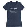 Google Boobs Trust Me Women's T-Shirt Indigo | Funny Shirt from Famous In Real Life