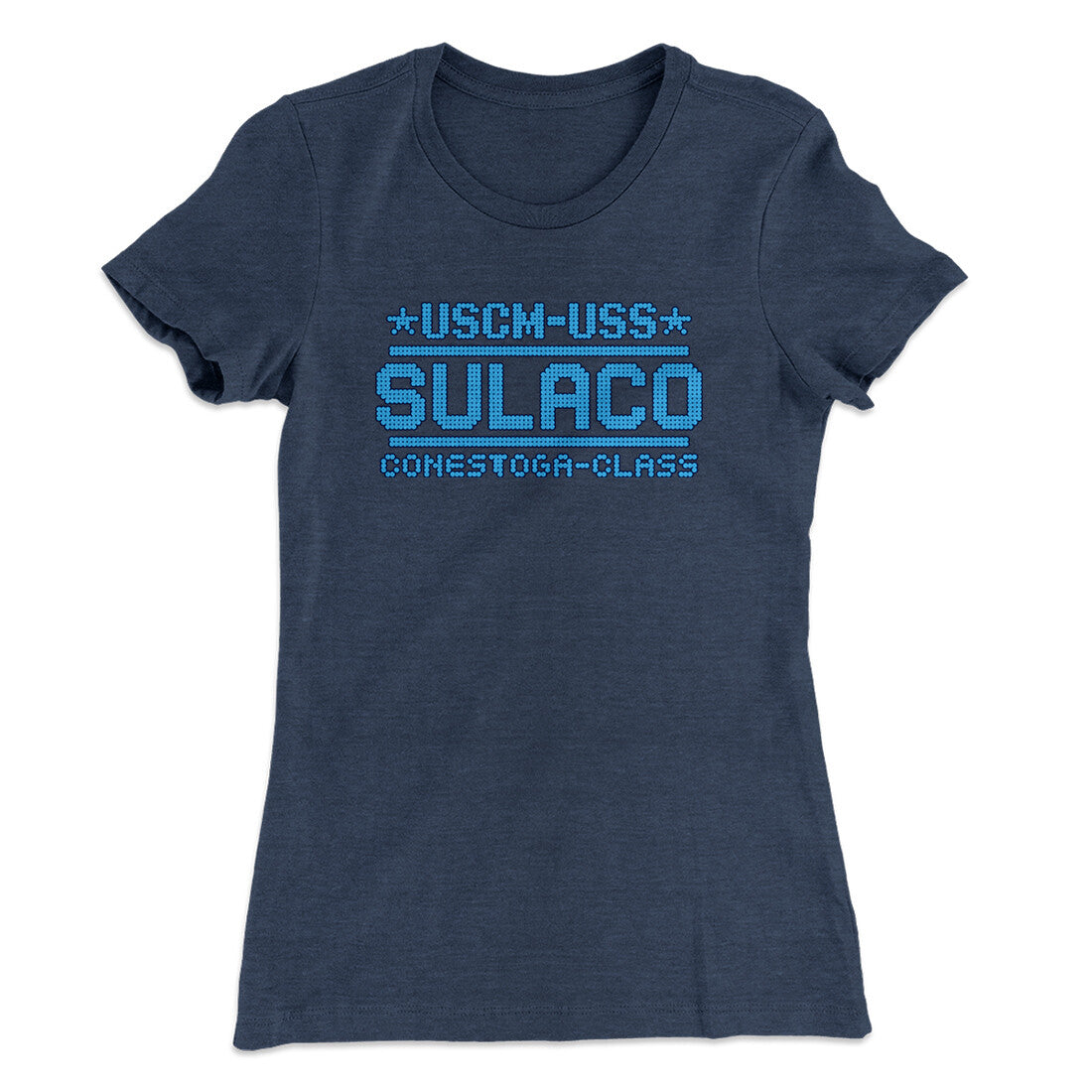 Uss Sulaco Women's T-Shirt Indigo | Funny Shirt from Famous In Real Life