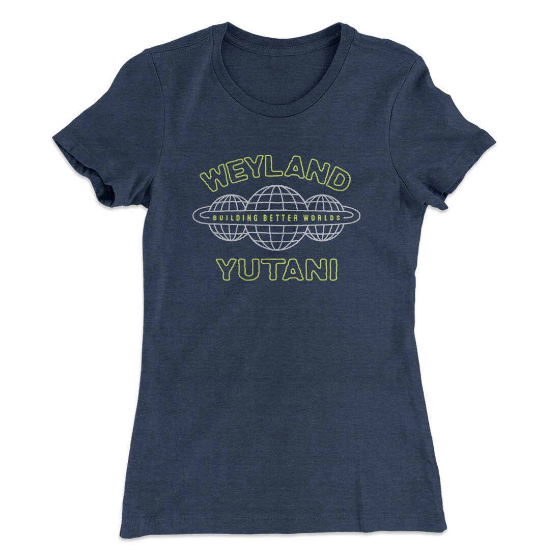 Weyland Yutani Women's T-Shirt Indigo | Funny Shirt from Famous In Real Life