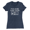 I’ve Lived 1000 Lives Women's T-Shirt Indigo | Funny Shirt from Famous In Real Life