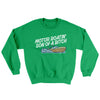 Motor Boatin’ Son Of A Bitch Ugly Sweater Irish Green | Funny Shirt from Famous In Real Life