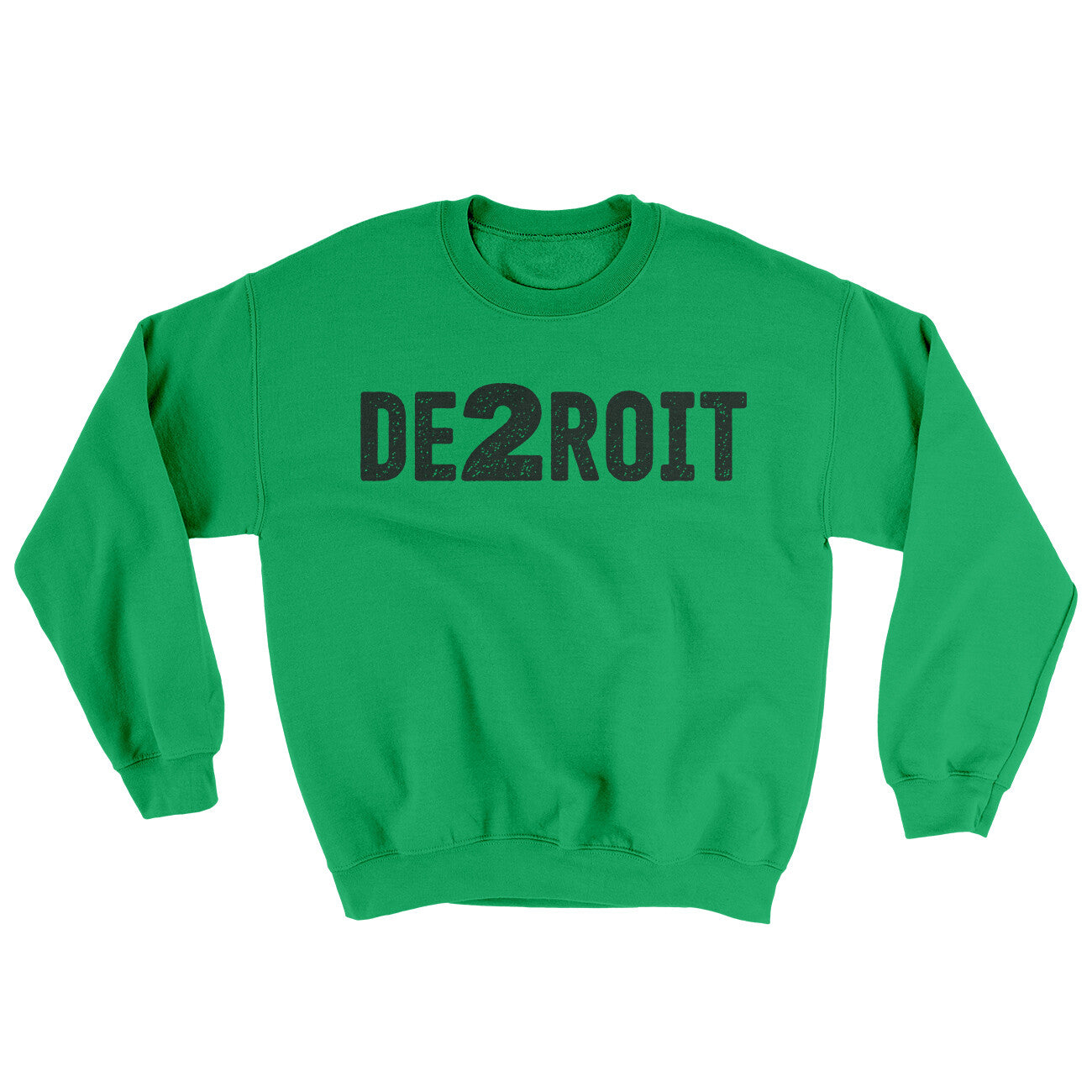 De2Roit Ugly Sweater Irish Green | Funny Shirt from Famous In Real Life