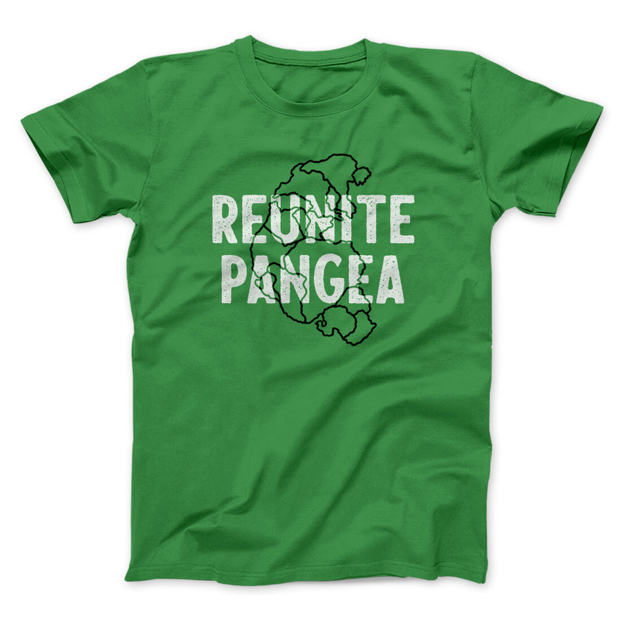 Reunite Pangea Men/Unisex T-Shirt Irish Green | Funny Shirt from Famous In Real Life