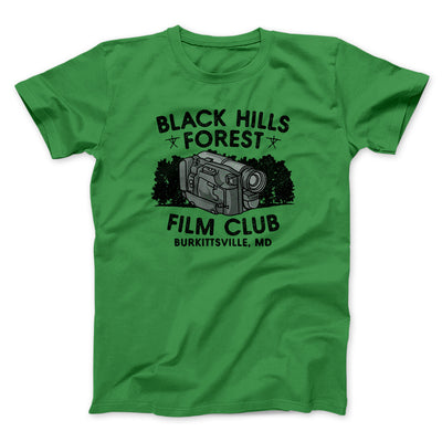 Black Hills Forest Film Club Funny Movie Men/Unisex T-Shirt Irish Green | Funny Shirt from Famous In Real Life
