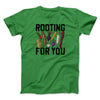 Rooting For You Men/Unisex T-Shirt Irish Green | Funny Shirt from Famous In Real Life
