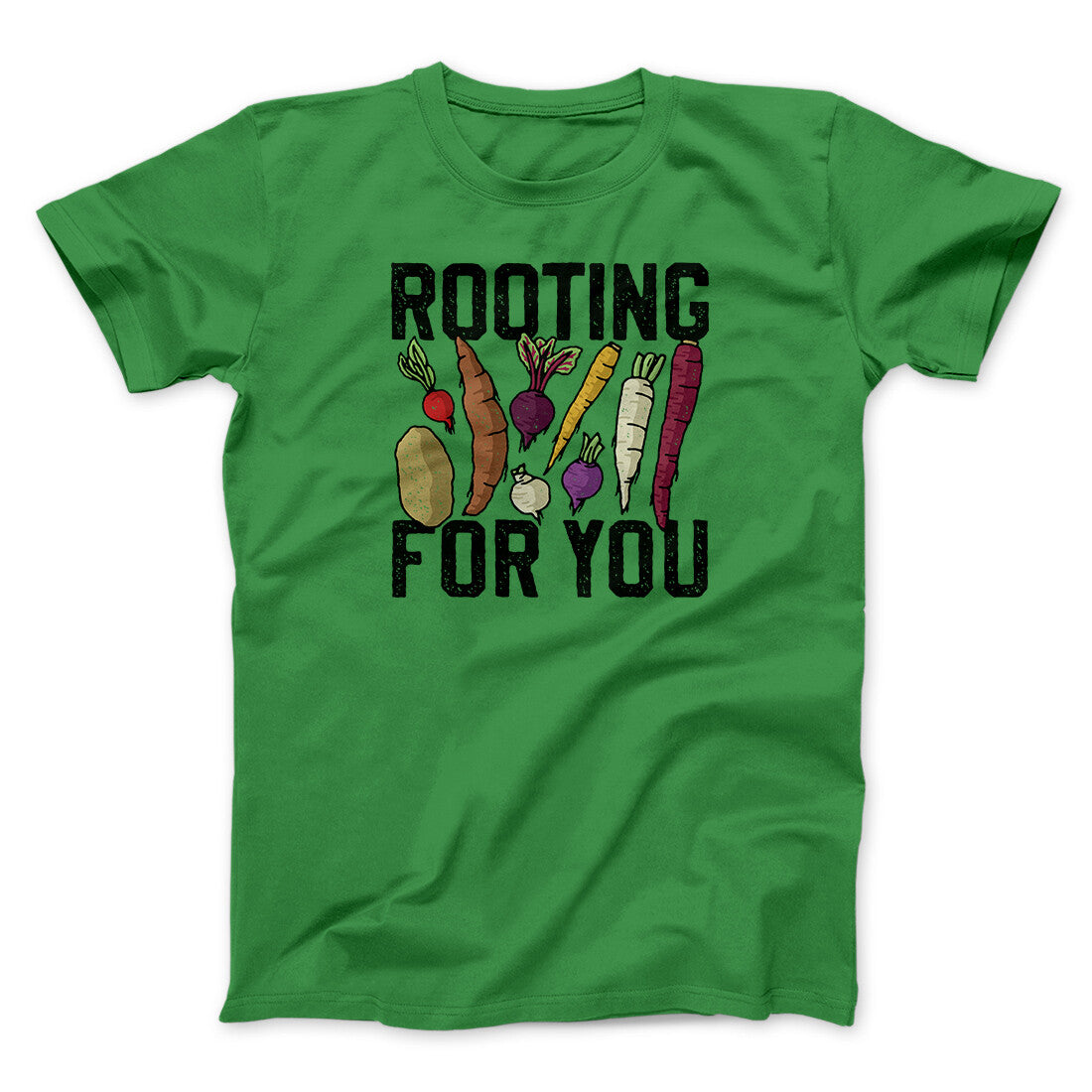 Rooting For You Men/Unisex T-Shirt Irish Green | Funny Shirt from Famous In Real Life