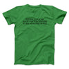 Existence Is A Scam Made Up By Philosophers Men/Unisex T-Shirt Irish Green | Funny Shirt from Famous In Real Life