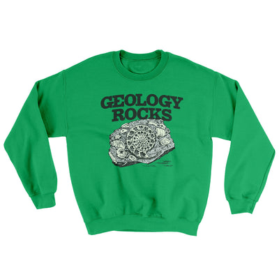Geology Rocks Ugly Sweater Irish Green | Funny Shirt from Famous In Real Life