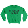Hi Hungry I'm Dad Ugly Sweater Irish Green | Funny Shirt from Famous In Real Life