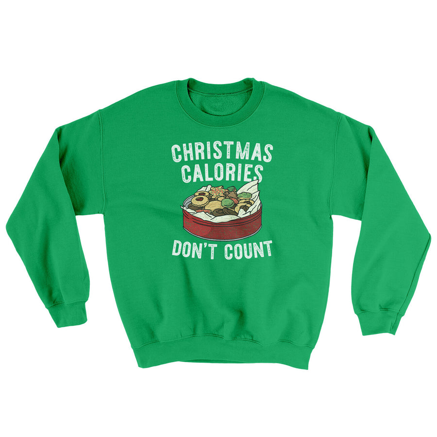 Christmas Calories Don’t Count Ugly Sweater | Funny Shirt from Famous In Real Life
