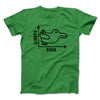 Rabbit Duck Graph Men/Unisex T-Shirt Irish Green | Funny Shirt from Famous In Real Life
