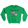 Coffee Table Book Of Coffee Tables Ugly Sweater Irish Green | Funny Shirt from Famous In Real Life
