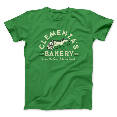 Clemenza’s Bakery Men/Unisex T-Shirt Irish Green | Funny Shirt from Famous In Real Life