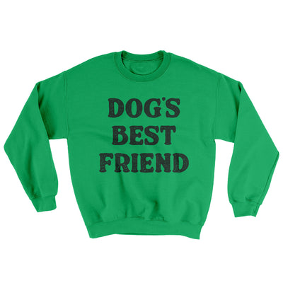 Dog’s Best Friend Ugly Sweater Irish Green | Funny Shirt from Famous In Real Life