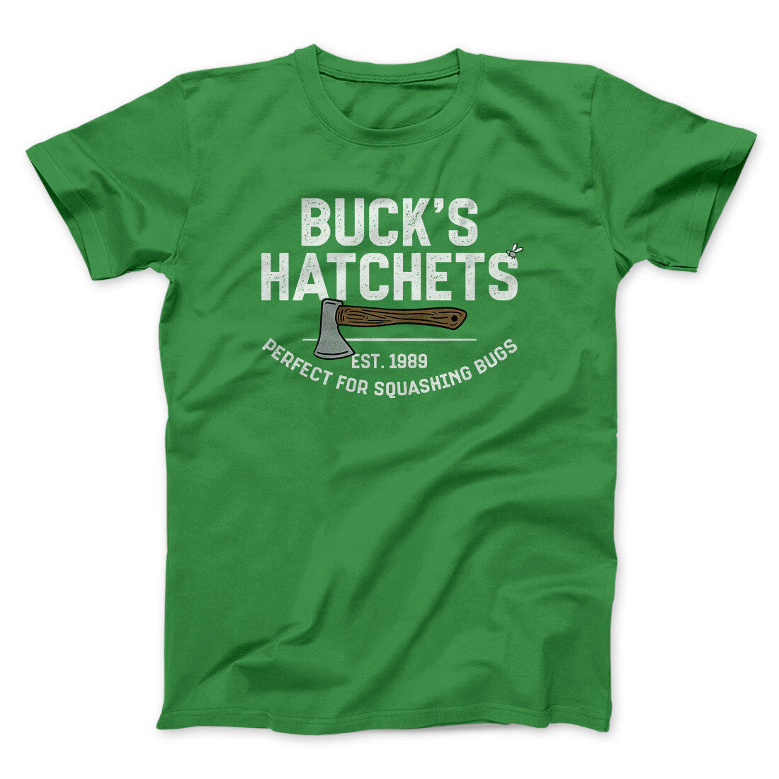 Buck’s Hatchets Funny Movie Men/Unisex T-Shirt Irish Green | Funny Shirt from Famous In Real Life
