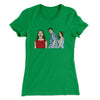 Distracted Boyfriend Meme Funny Women's T-Shirt Kelly Green | Funny Shirt from Famous In Real Life
