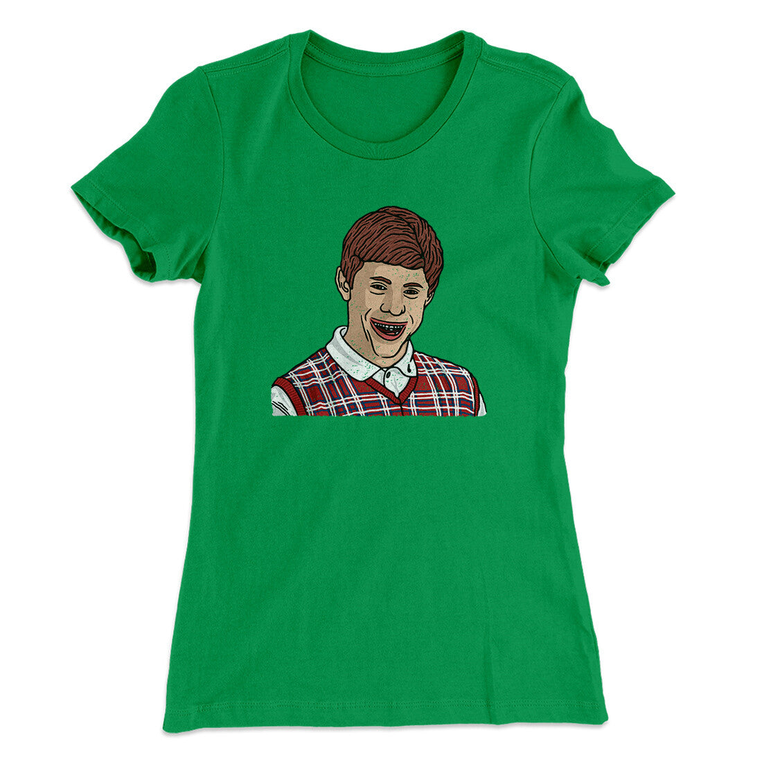 Bad Luck Brian Meme Funny Women's T-Shirt | Funny Shirt from Famous In Real Life