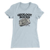Geology Rocks Women's T-Shirt Light Blue | Funny Shirt from Famous In Real Life