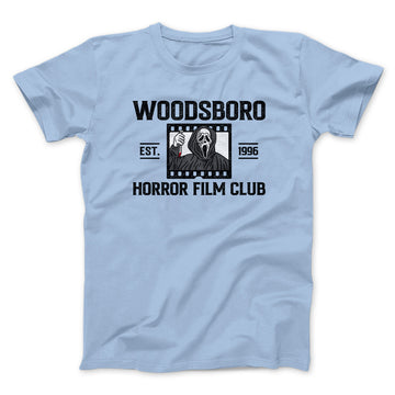 Woodsboro Horror Film Club Funny Movie Men/Unisex T-Shirt Famous IRL