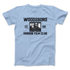 Woodsboro Horror Film Club Funny Movie Men/Unisex T-Shirt Light Blue | Funny Shirt from Famous In Real Life
