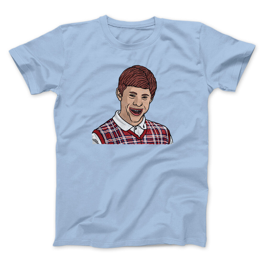 Bad Luck Brian Meme Funny Men/Unisex T-Shirt | Funny Shirt from Famous In Real Life