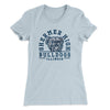 Shermer High Bulldogs Women's T-Shirt Light Blue | Funny Shirt from Famous In Real Life