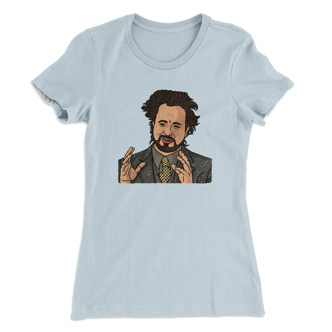 Alien Guy Meme Funny Women's T-Shirt | Funny Shirt from Famous In Real Life