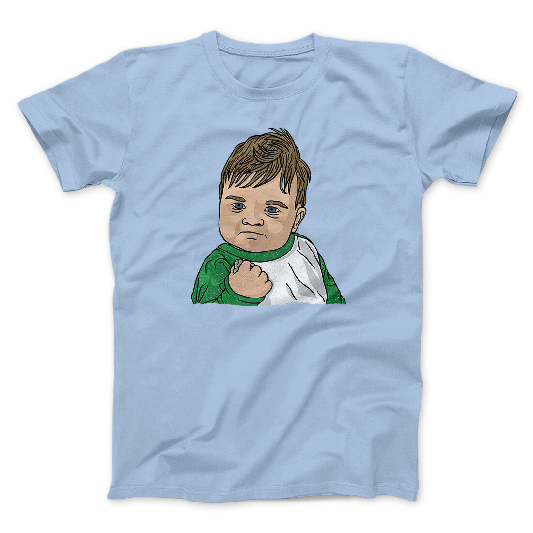 Success Kid Meme Funny Men/Unisex T-Shirt | Funny Shirt from Famous In Real Life