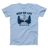 High On Life And Also Drugs Men/Unisex T-Shirt Light Blue | Funny Shirt from Famous In Real Life