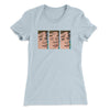 Blinking Guy Meme Funny Women's T-Shirt Light Blue | Funny Shirt from Famous In Real Life